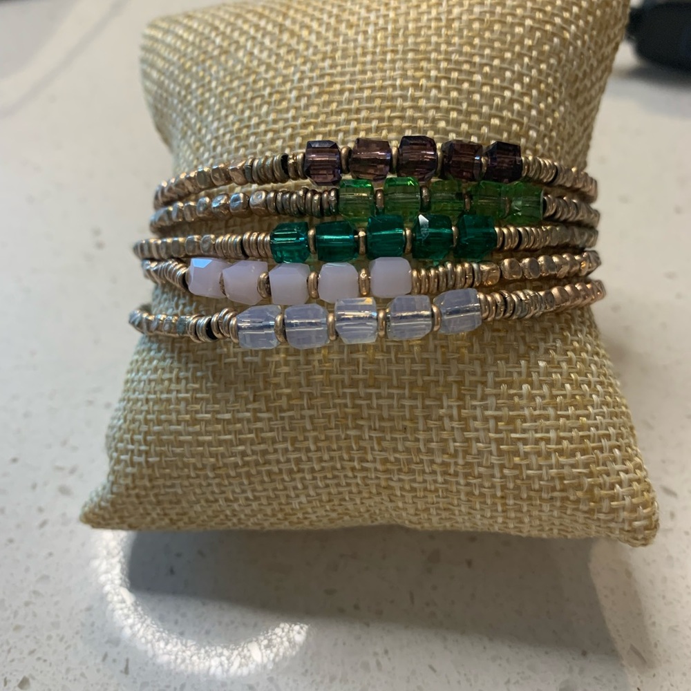 5 birthstone bracelets